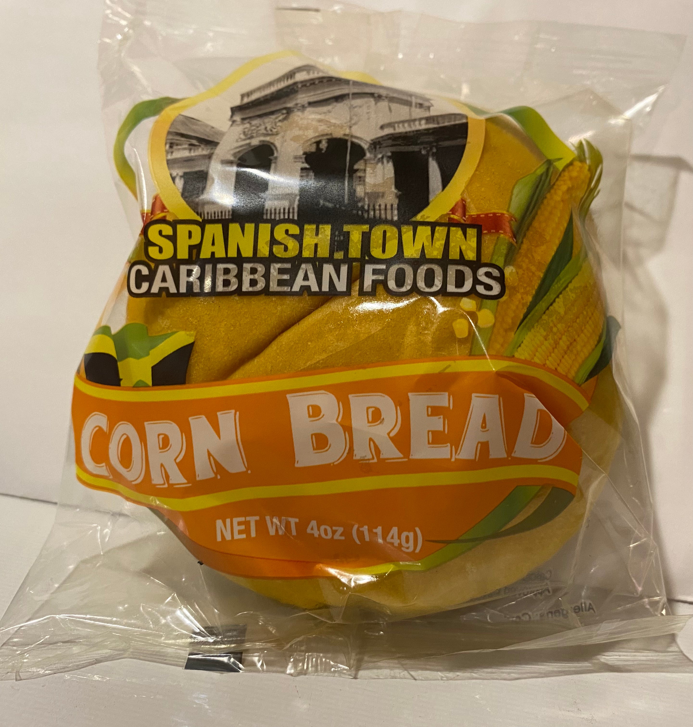 Spanish Town Corn Bread 4 PACK (4oz each)