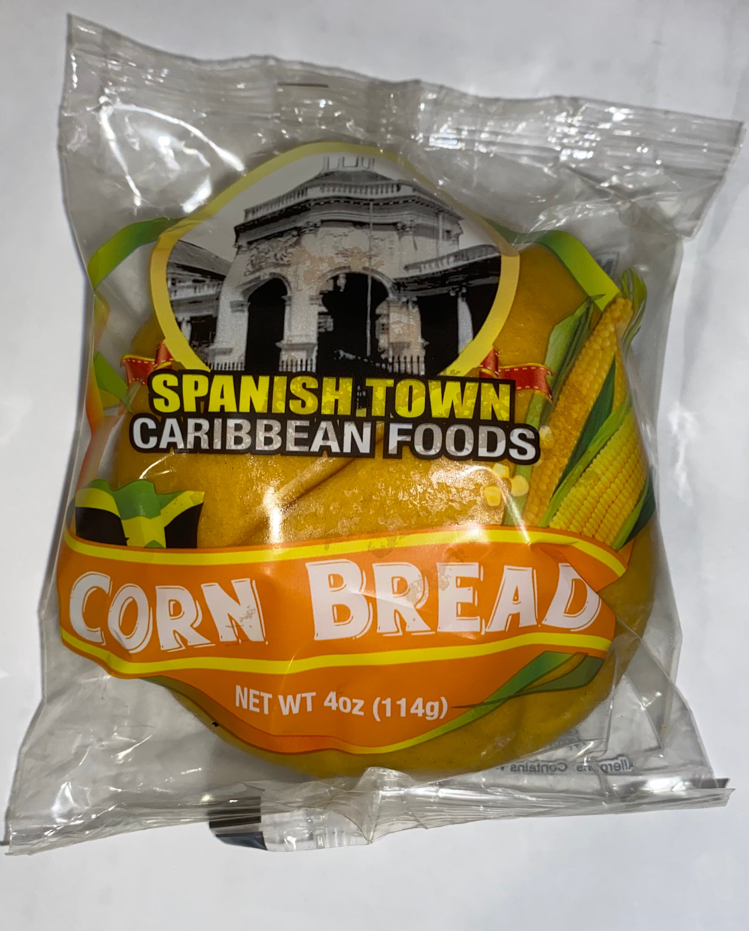 Spanish Town Corn Bread 4 PACK (4oz each)